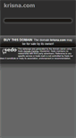 Mobile Screenshot of krisna.com